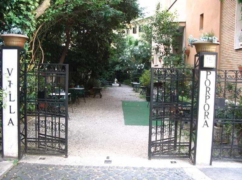 Hotel Villa Porpora Рим Экстерьер фото